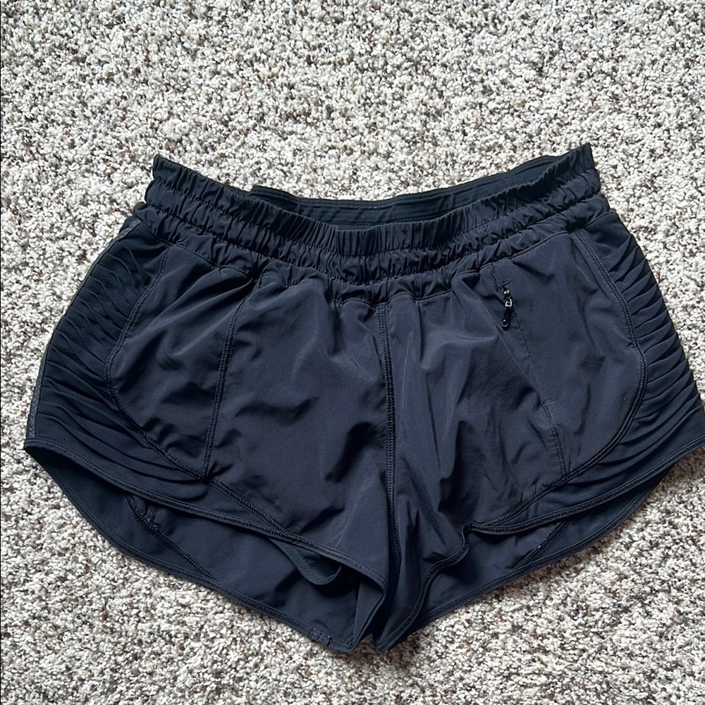 Lululemon Athletica Black Athletic Shorts Lightweight Performance